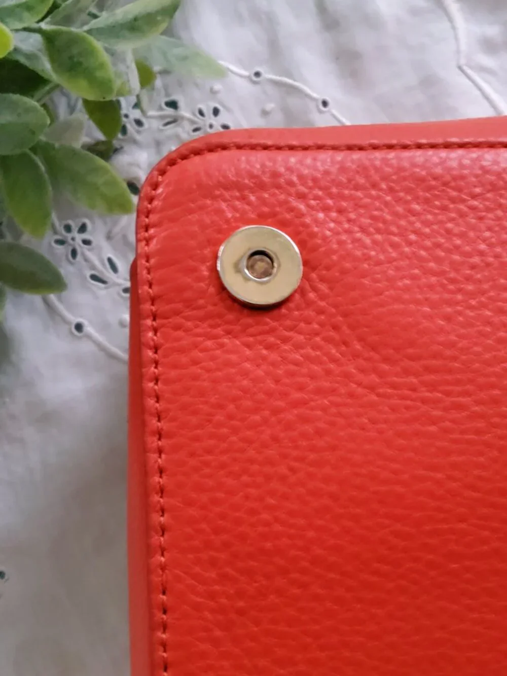 Tory Burch Large Flap Crossbody in Orange with Chain Strap